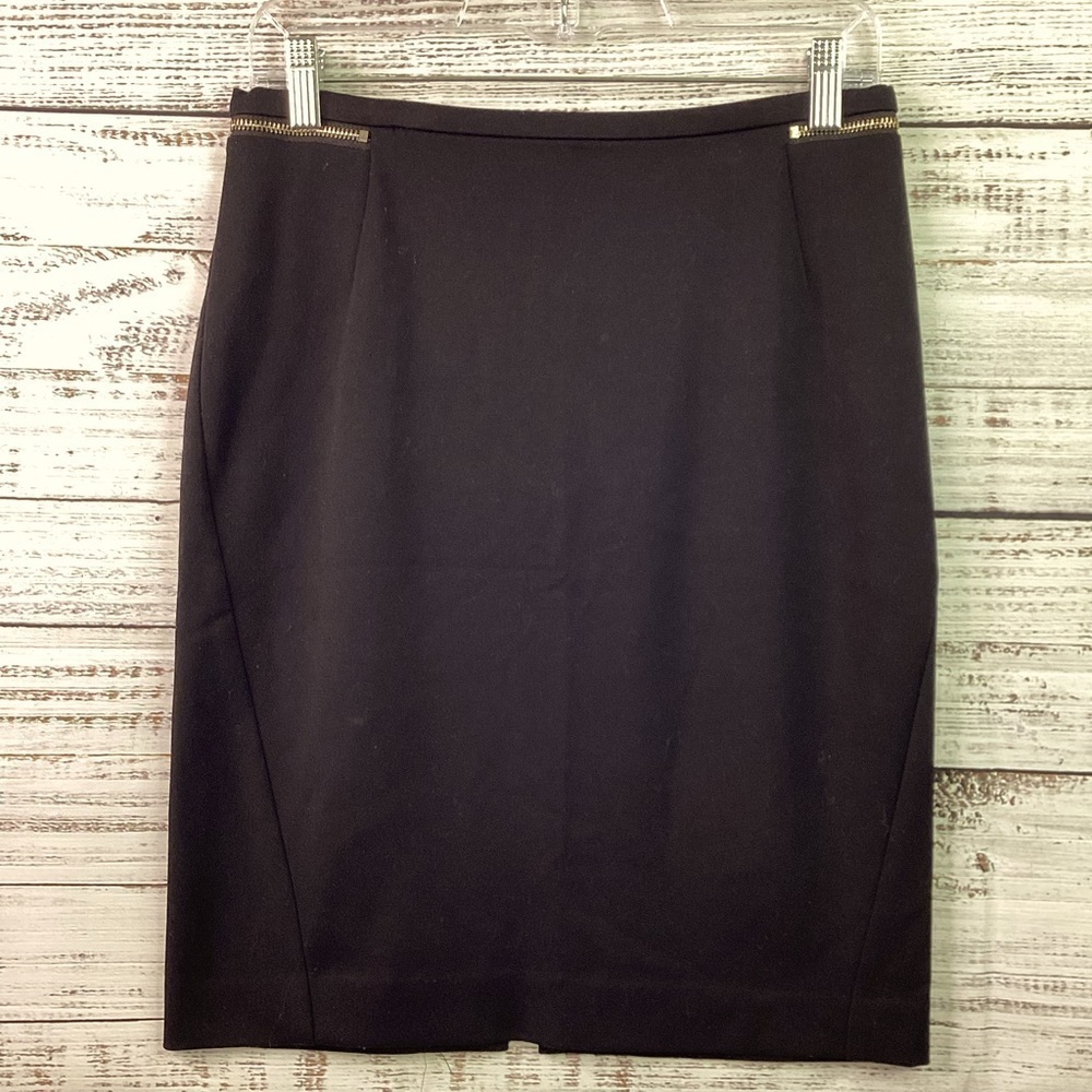 H & M SIZE 8 BLACK PENCIL SKIRT WORK‎ GUC